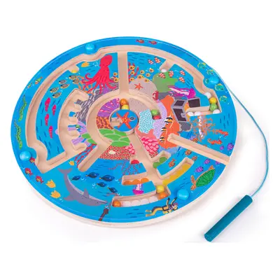 Bigjigs Toys Magnetické bludiště Podmořský život