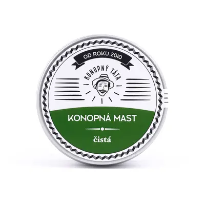 Konopný Táta Konopná mast čistá, 80ml