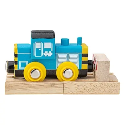 Bigjigs Rail Dřevěný vláček Shunter