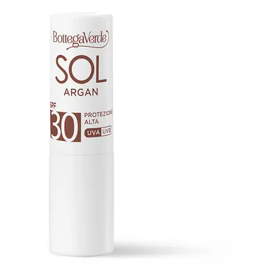 Bottega Verde SOL ARGAN Voděodolný ochranný balzám SPF 30, 5,5ml