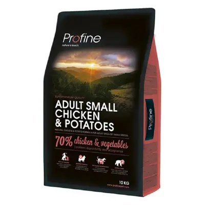 Profine Adult Small krmivo pro dospělé psy malých plemen kuře a brambory, 10 kg