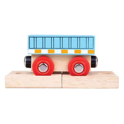 Bigjigs Rail Vagón modrý