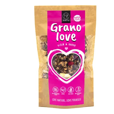 NATU Granola Višeň a karob 350g