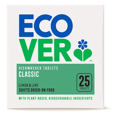 ECOVER tablety do myčky 25ks classic, 500g