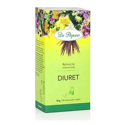 Diuret tea, porcovaný čaj, 30 g Dr. Popov