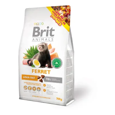 Brit Animals FERRET complete, krmivo pro fretky, 700 g