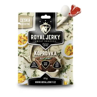 Royal Jerky Hovězí sušené maso KOPROVKA, 22 g