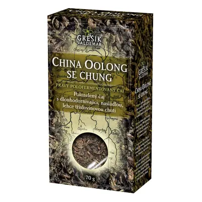 Valdemar Grešík - Natura s.r.o. Grešík China Oolong Se Chung 70 g