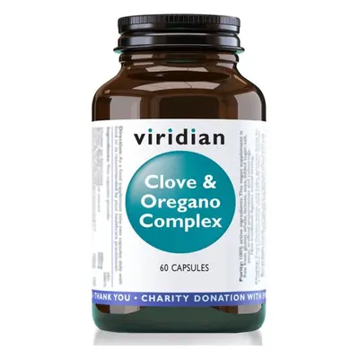 Viridian Nutrition Viridian Clove & Oregano Complex, 60 kapslí Varianta: Clove and Oregano Compl