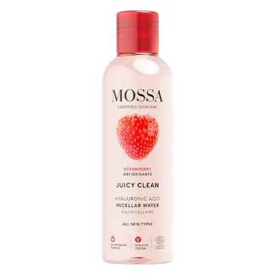 MOSSA JUICY CLEAN Micelární voda s kyselinou hyaluronovou 200 ml