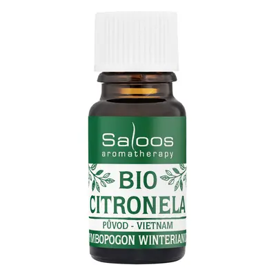 Bio Citronela | Bio esenciální oleje Saloos Objem: 10 ml