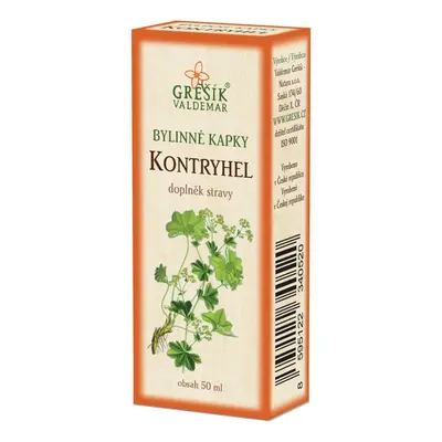 Valdemar Grešík - Natura s.r.o. Grešík Kontryhel kapky 50 ml