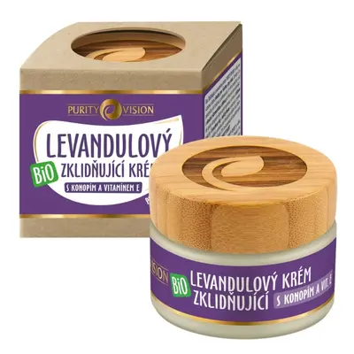 PURITY VISION Bio Levandulový krém zklidňující 40 ml