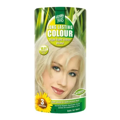 Hennaplus Dlouhotrvající barva EXTRA STŘÍBRNÁ BLOND 10.01