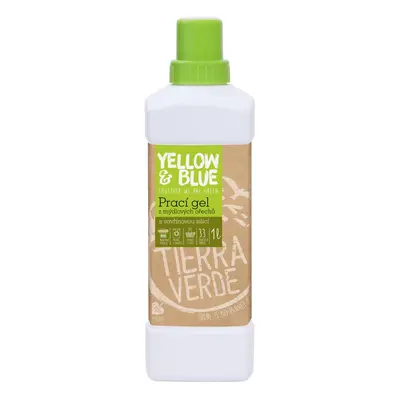 Tierra Verde – Prací gel vavřín (Yellow & Blue), 1 l