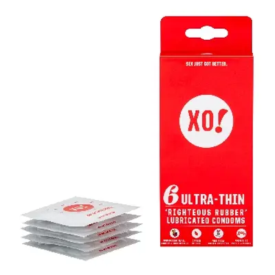 XO Kondom z přírodního latexu Ultra thin 6 ks