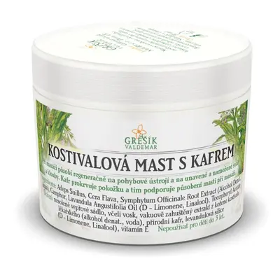 Valdemar Grešík - Natura s.r.o. Grešík Kostivalová mast s kafrem 50 ml