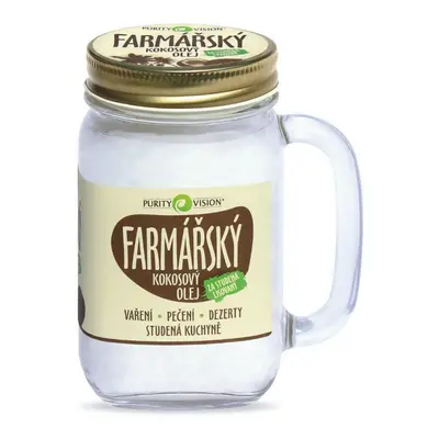 PURITY VISION Kokosový olej farmářský 400 ml