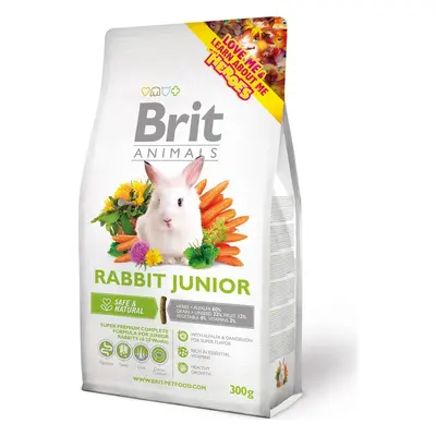 Brit Animals RABBIT JUNIOR complete, krmivo pro králíky, 300 g