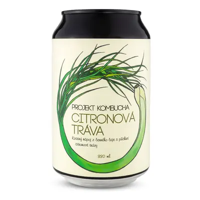 Projekt Kombucha Citronová tráva, 0,33 ml