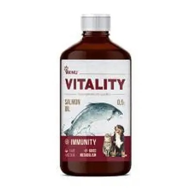 Akinu VITALITY Lososový olej 500 ml