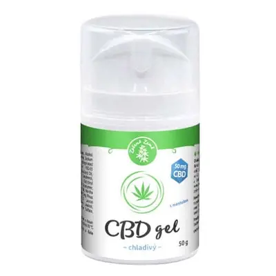 Zelená Země CBD chladivý gel 50 g