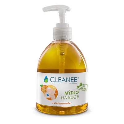 CLEANEE EKO CLEANEE ECO Body 100% přírodní mýdlo NA RUCE s vůní pomeranče 500ml