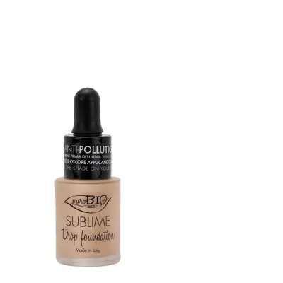 puroBIO cosmetics Tekutý make-up 03Y s SPF 10 19 g