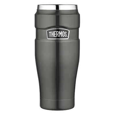 THERMOS Vodotěsný termohrnek - metalicky šedá 0,47