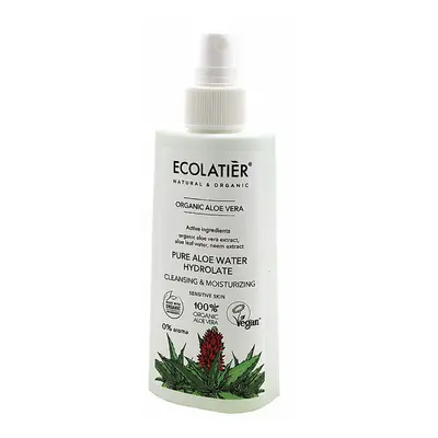 ECOLATIER - Hydratační pleťová voda - pro citlivou pleť - organická Aloe Vera, 150 ml