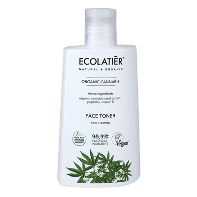 ECOLATIER - Pleťové tonikum - smíšená pleť - Organic Cannabis, 250 ml