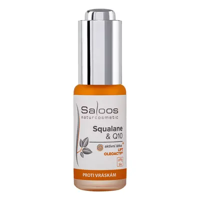 Rostlinný elixír BIO Squalene + Q10 SALOOS Naturcosmetics 20 ml