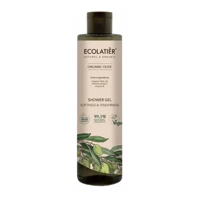 ECOLATIER - Sprchový gel, jemnost a citlivost, OLIVA, 350 ml