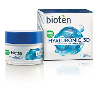 BIOTEN HYALURONIC 3D denní krém OF15 50 ml