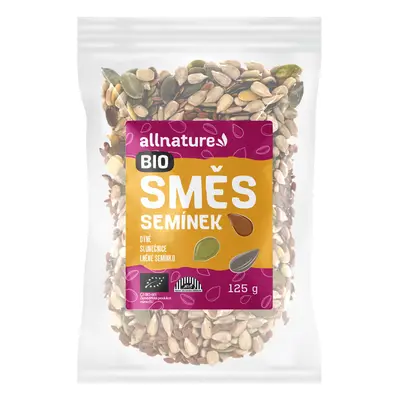 Allnature Směs semínek BIO, 125 g