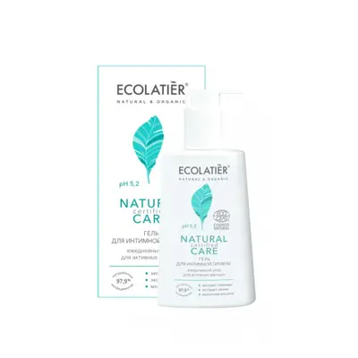 ECOLATIER - Gel pro intimní hygienu - Denní přírodní péče, 250 ml