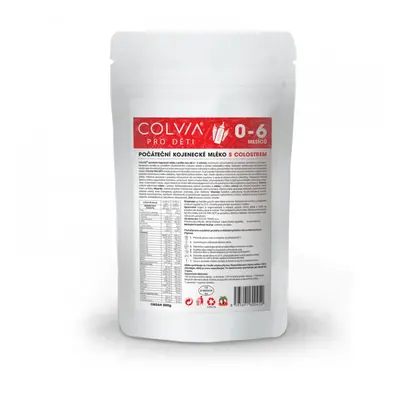 COLVIA Počáteční kojenecké mléko s colostrem pro věk 0–6 měsíců, 500 g