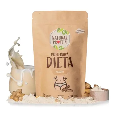 Natural Protein Proteinová dieta- arašídy, 350g