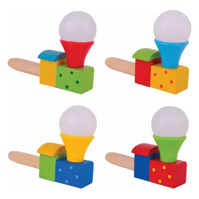 Bigjigs Toys Foukání lokomotiva s balónkem 1ks