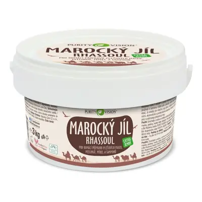 PURITY VISION Rhassoul - Marocký jíl 3 kg