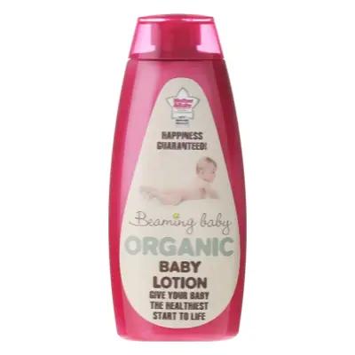 Organické dětské tělové mléko Beaming baby 250 ml