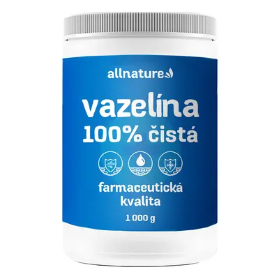 Allnature Vazelína 100% čistá farmaceutická kvalita, 1000 g