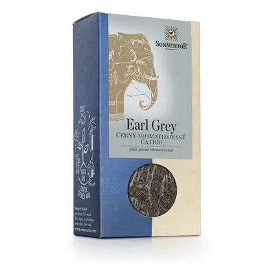 Sonnentor Earl Grey - aromatizovaný černý čaj bio syp. 90g