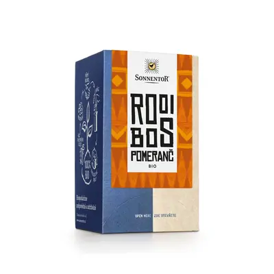 Sonnentor Rooibos Pomeranč bio 32,4 g porc. dvoukomorový