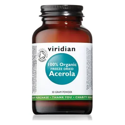 Viridian Nutrition Viridian Acerola Organic, 50 g