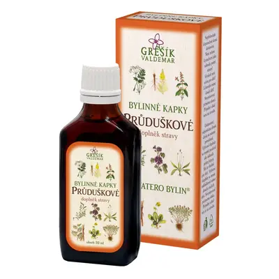 Valdemar Grešík - Natura s.r.o. Grešík Průduškové kapky 50 ml