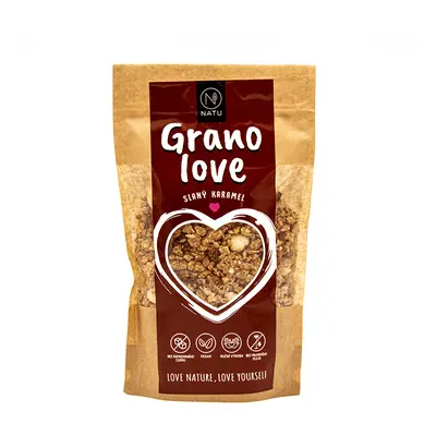 NATU Granola Slaný karamel 400g