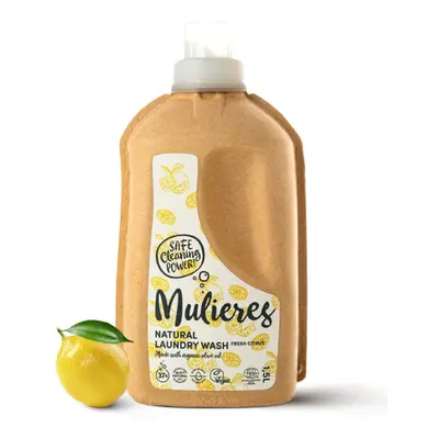 Mulieres Koncentrovaný prací gel BIO - svěží citrus, 1,5 l