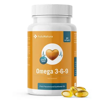 FutuNatura Omega 3 6 9, 60ks