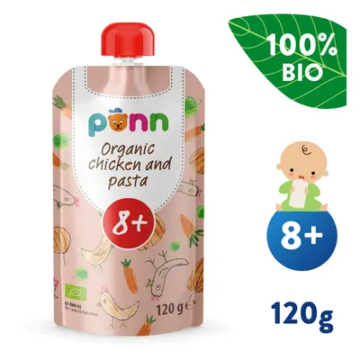 SALVEST Põnn BIO Kuřátko s těstovinami (120 g)